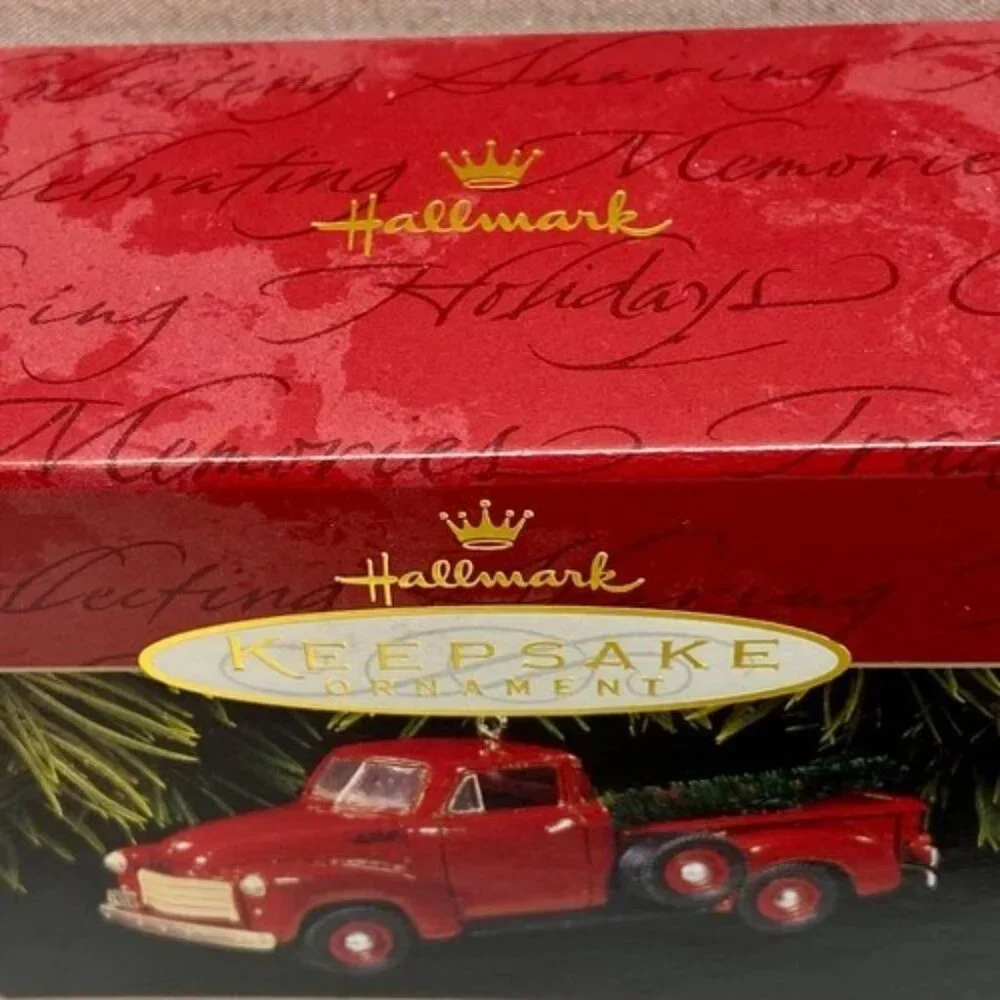 Vintage Christmas Ornament 1953 GMC Truck All American Collector Series 1997 NIB